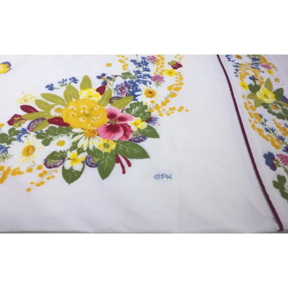 Vintage Springmaid Grace Kelly Fiona Standard Pillowcase Set of 2 READ